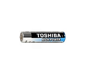 PILHA ALCALINA AA TOSHIBA LR06GCP