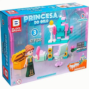 BM036 - BRINQUEDO DE PLASTICO PARA MONTAR E DESMONTAR - MUNDO ENCANTADO - 7898506721597