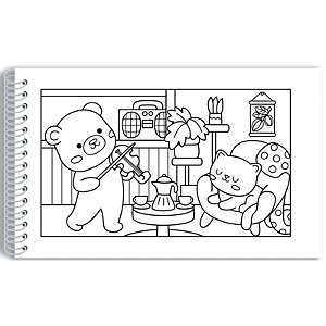 COMFY AND COZY PINK - PARA COLORIR