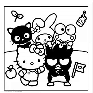 HELLO KITTY - COZY COLORING BOOK