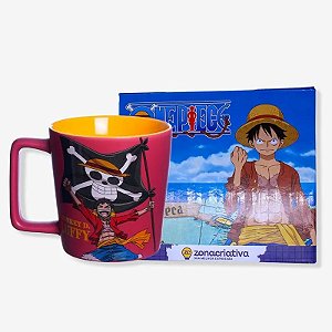 CANECA BUCK 400ML MONKEY LUFFY  EAN :7908623014219