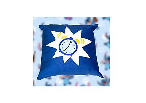 ALMOFADA FIBRA VELUDO 25X25CM STITCH JUST CHILL  EAN :7908623011447