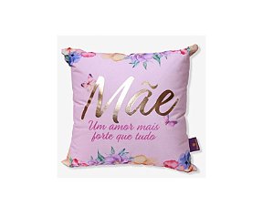 ALMOFADA FIBRA VELUDO 40X40CM MAE FLORENCE  EAN :7908623031063