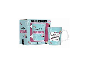 CANECA PORCELANA PREMIUM - VOCE E INCRIVEL