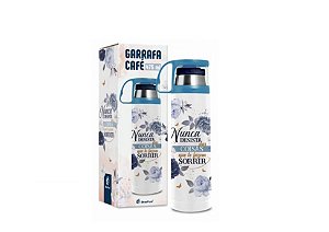 GARRAFA TERMICA C/ CANECA G - COISAS QUE TE FAZEM SORRIR
