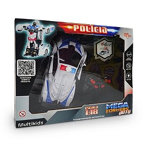 RC 1 18 MEGAFORMERS AUTO POLICE