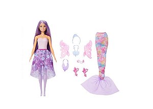 JCP74 BARBIE FADA E SEREIA