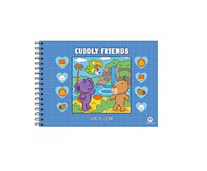 CUDDLY FRIENDS - LIVRAO DE COLORIR