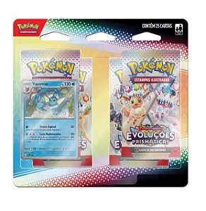 JGS BRINQ CARTON - POKEMON EV8.5 - BLISTER QUADRUPLO - EVOLUCOES PRISMATICAS - CERTIFICADO FSC
