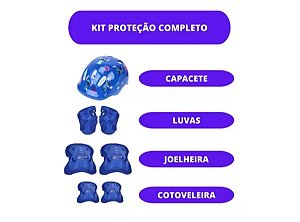 KIT PATINS 4R C/ PROT.TAM. 32/