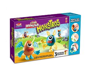 CLUB MASSA MONTA MONSTROS KIT COMPLETO