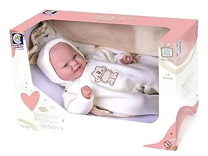 BONECA BEBE COM AMOR BY COTIPLAS REBORN