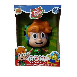 BONECO VINIL - GATO GALACTICO - 15 CM