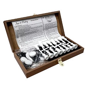 ESTOJO XADREZ E DAMA UNICA