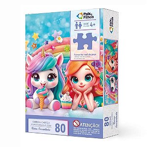 Q. CABECA 80 PCS - REINO ENCANTADO UNICA