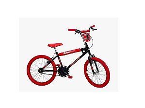 BMX 20 PANTERA-PRETA/VERMELHA