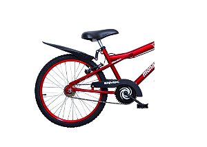 BMX R 20 PRETA/VERMELHA