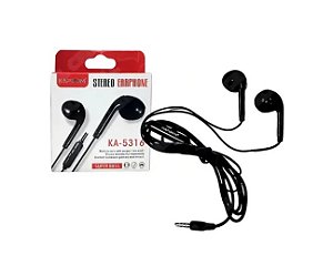 FONE DE OUVIDO INTRAAURICULAR KAPBOM MOD.KA-5316