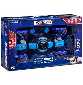 EVOLUTION CAR R/C TORSIONAL AZUL (NOVO