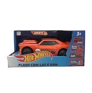 HOT WHEELS CARROS FLASH LARANJA
