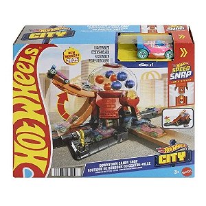 JBM62 HOT WHEELS CITY PISTA LOJA DE DOCES