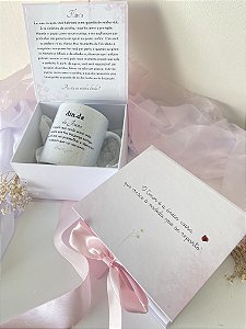 Kit Amor Que Cresce - Caixa com Caneca Personalizada