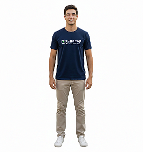 Camiseta Masculina - 95% Algodão e 5% Elastano