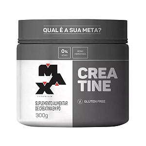 Creatina Pura 300g | MAX TITANIUM