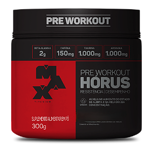 Pré Treino Hórus Blue Ice 300g | MAX TITANIUM