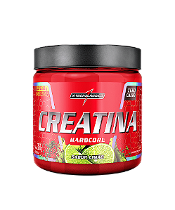 Creatina Hardcore Sabor Limão 350g | INTEGRAL MÉDICA