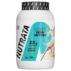 Whey Zero Lactose Baunilha 900g | NUTRATA