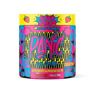 Pré Treino Panic Morango 300g | ADAPTOGEN