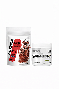 COMBO W100 Nutrata + Creatina Pura 300g | NUTRATA