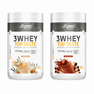 COMBO 2 TOP TASTE WHEY 900g | BODYACTION