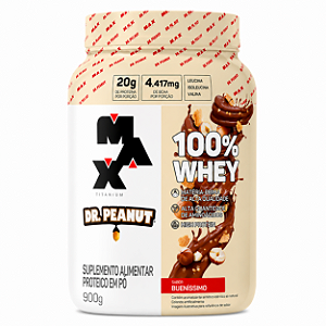 Whey Protein Dr. Peanut 100% | MAX TITANIUM