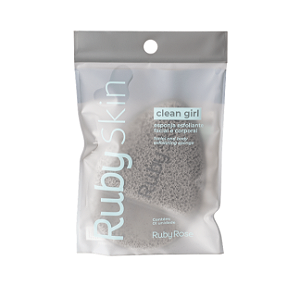 Esponja Esfoliante Puff Clean Girl Ruby Skin HBA70002 Ruby Rose