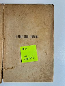 O professor Jeremias -Léo Vaz