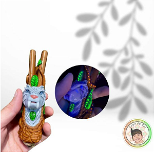 Kuripe Tigre Branco com Sopro Duplo