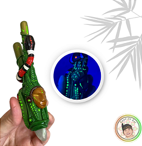 Kuripe Jurema com Cobra Coral