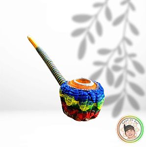 Cachimbo Penas Coloridas