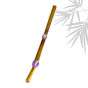 Tepi roxo com pedras