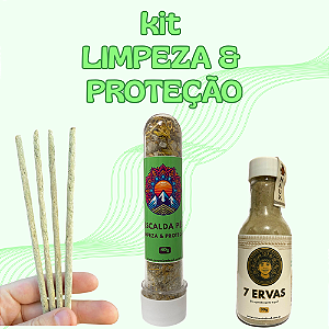 Kit Curumim Limpeza Energética & Proteção