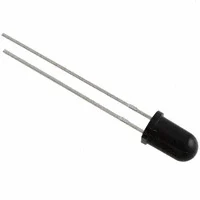 100X LED INFRAVERMELHO RECPTOR FOTOTRANSISTOR PT334-6B 5MM PRETO EVERLIGHT