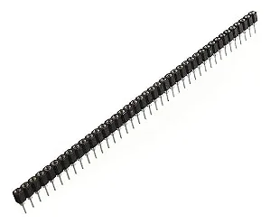 BARRA DE PINOS 1X50 TORNEADA PRATEADA O&M