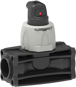 Fluxômetro de palheta WOLF 5-100L/min flangeado para válvulas 863