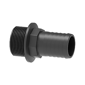 CONEXÃO RETA ROSCA MACHO 1/4" PARA MANGUEIRA 20mm - ARAG