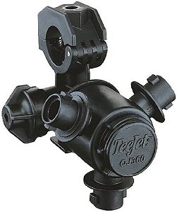Corpo de bico triplo para barra úmida tubo 3/4" - QJ373 - TEEJET