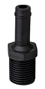 CONECTOR MAGNOJET - MANGUEIRA Ø ½” COM ROSCA EXTERNA 11/16”