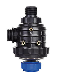 FILTRO DE SUCÇÃO TRANSPARENTE COM VÁLVULA DE ABASTECIMENTO – POLIPROPILENO COM FIBRA