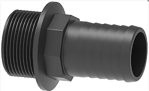 CONECTOR RETO PARA MANGUEIRA Ø13 MM COM ROSCA MACHO G 1/2” - 1032213 ARAG